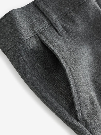 Dsiney Kidz - Clarks Grey Regular Boys Pull-On School Shorts 2 Pack image 5