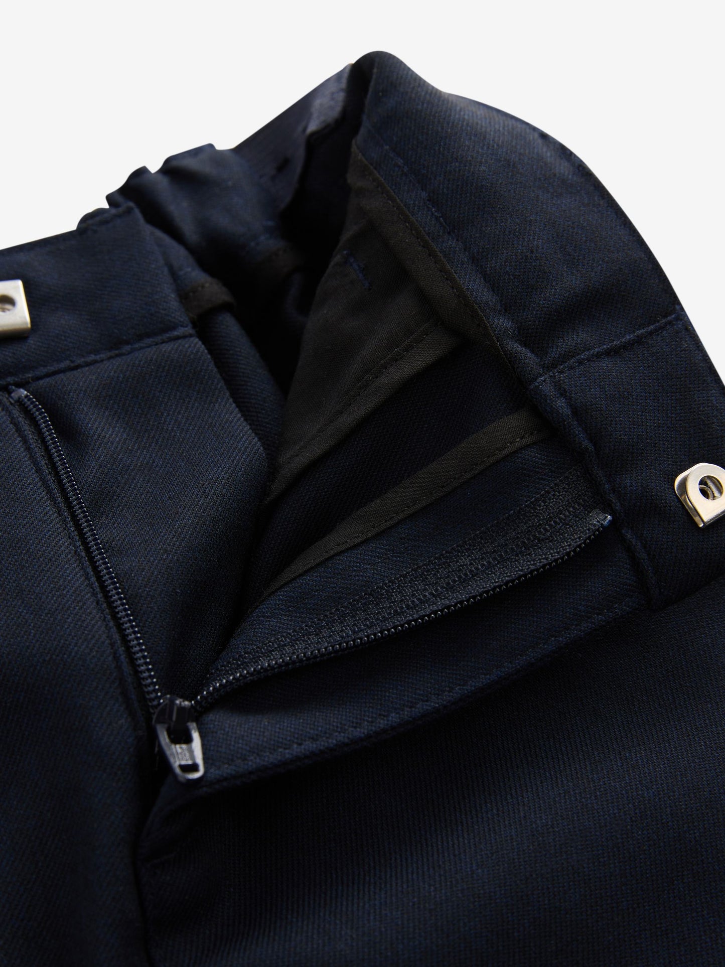 Dsiney Kidz - Clarks Navy Regular Boys Fastening School Shorts 2 Pack image 6