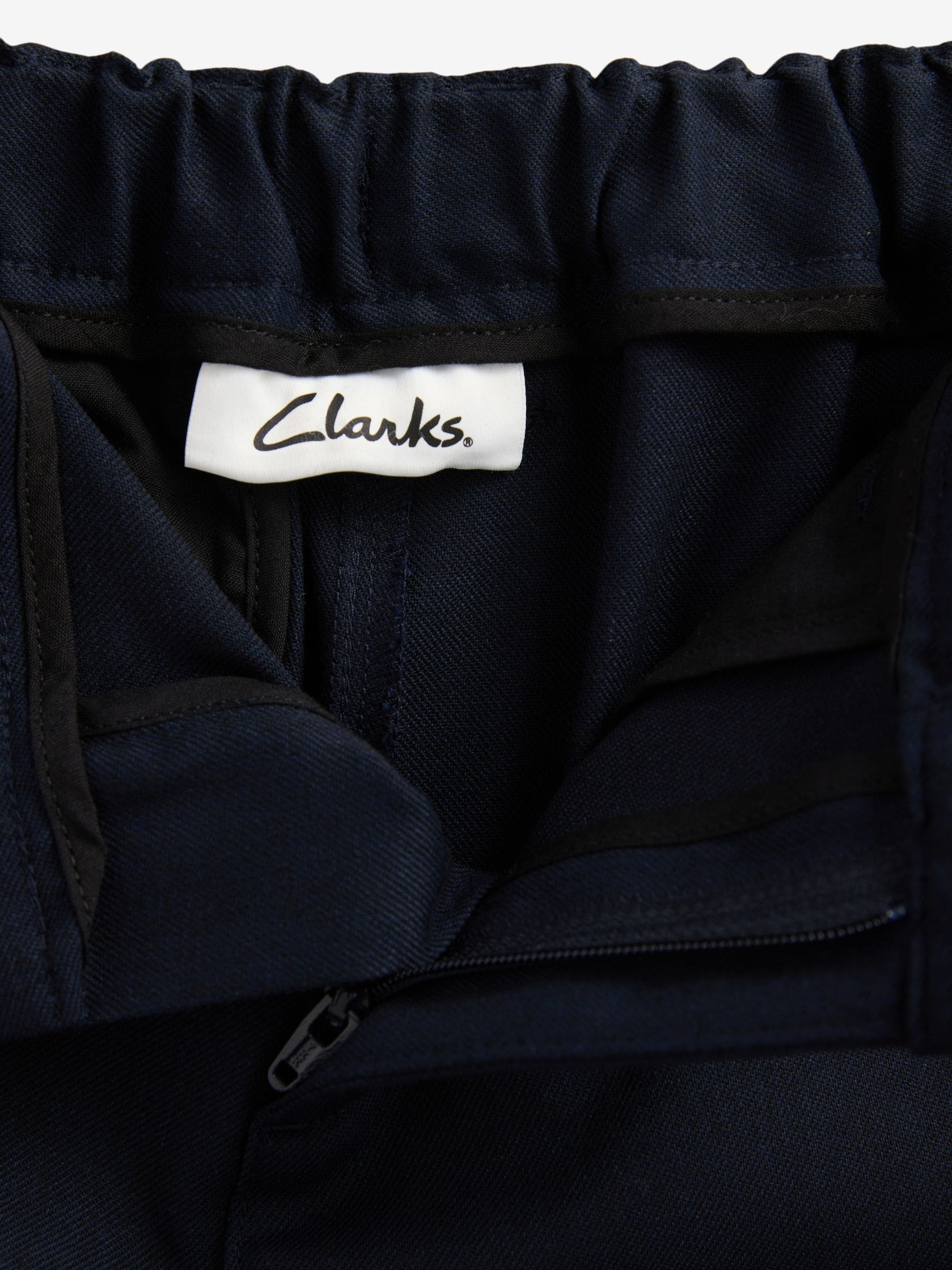 Dsiney Kidz - Clarks Navy Regular Boys Fastening School Shorts 2 Pack image 7