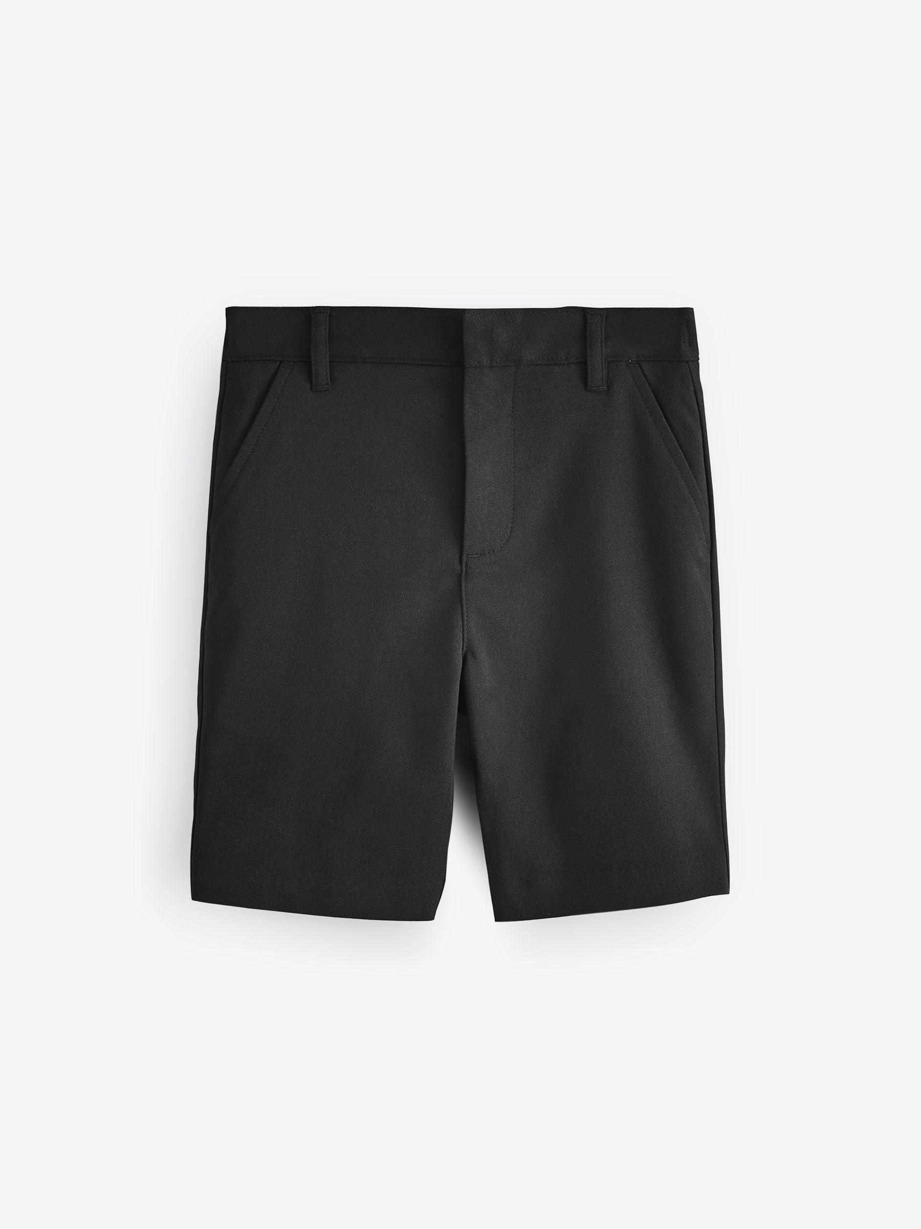 Dsiney Kidz - Clarks Black Regular Boys Fastening School Shorts 2 Pack image 2