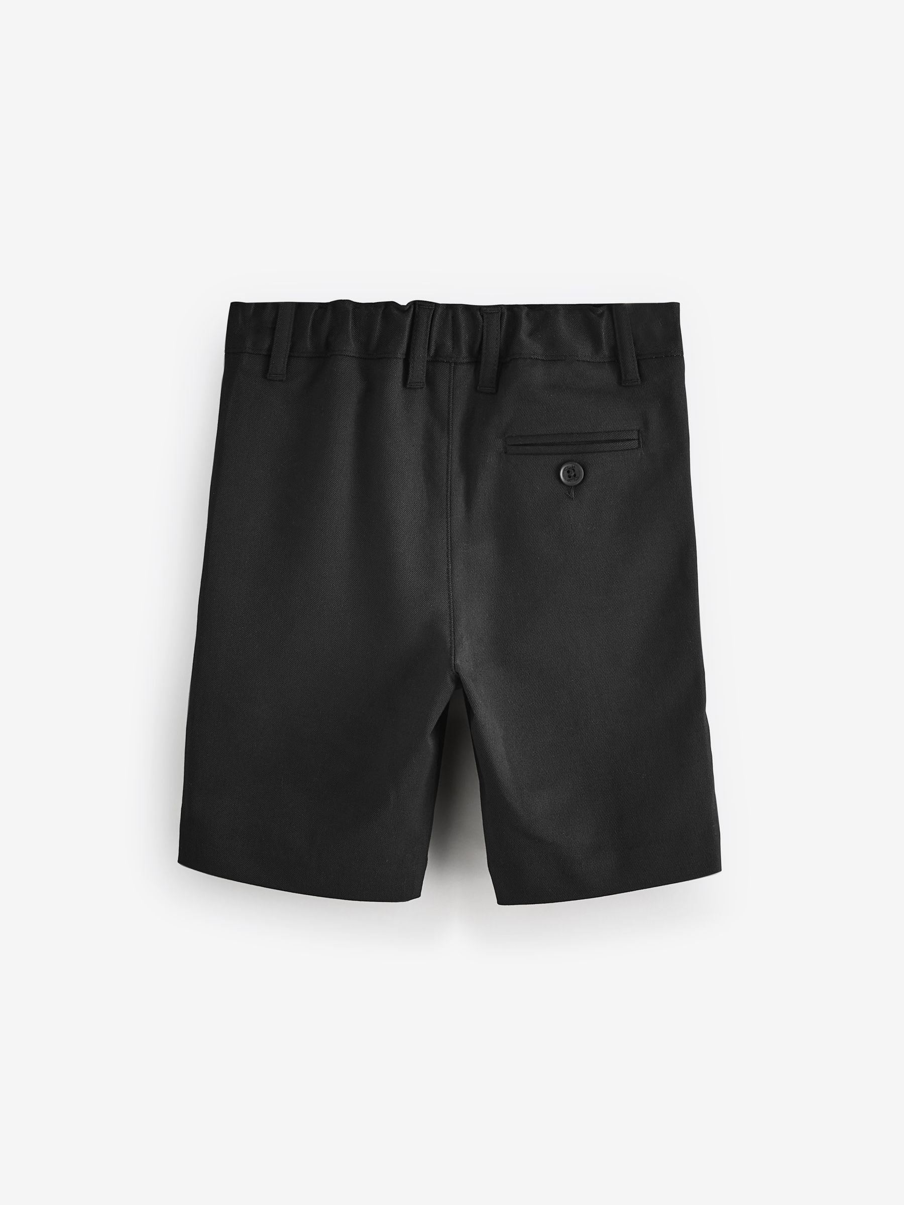 Dsiney Kidz - Clarks Black Regular Boys Fastening School Shorts 2 Pack image 3