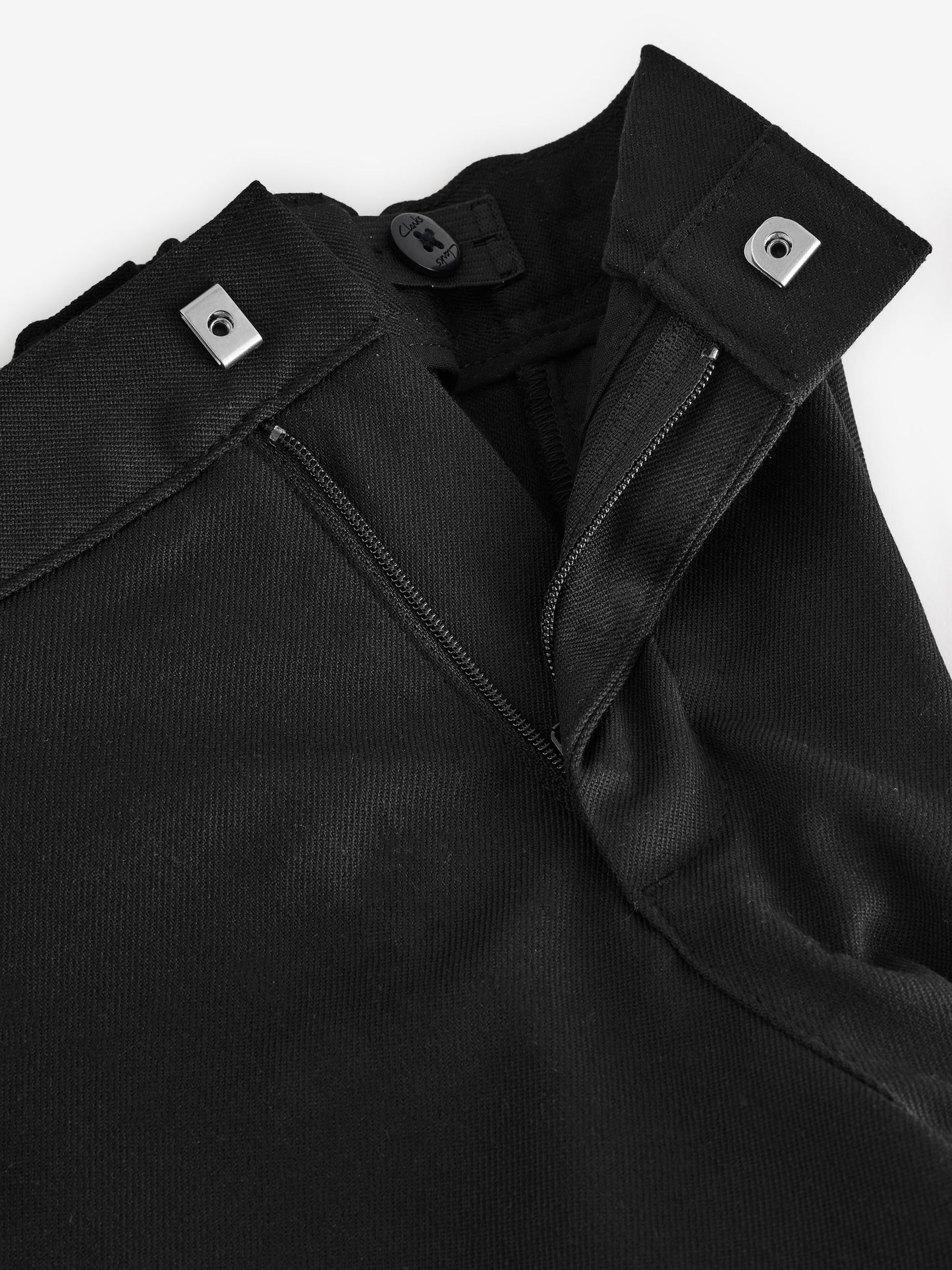 Dsiney Kidz - Clarks Black Regular Boys Fastening School Shorts 2 Pack image 6