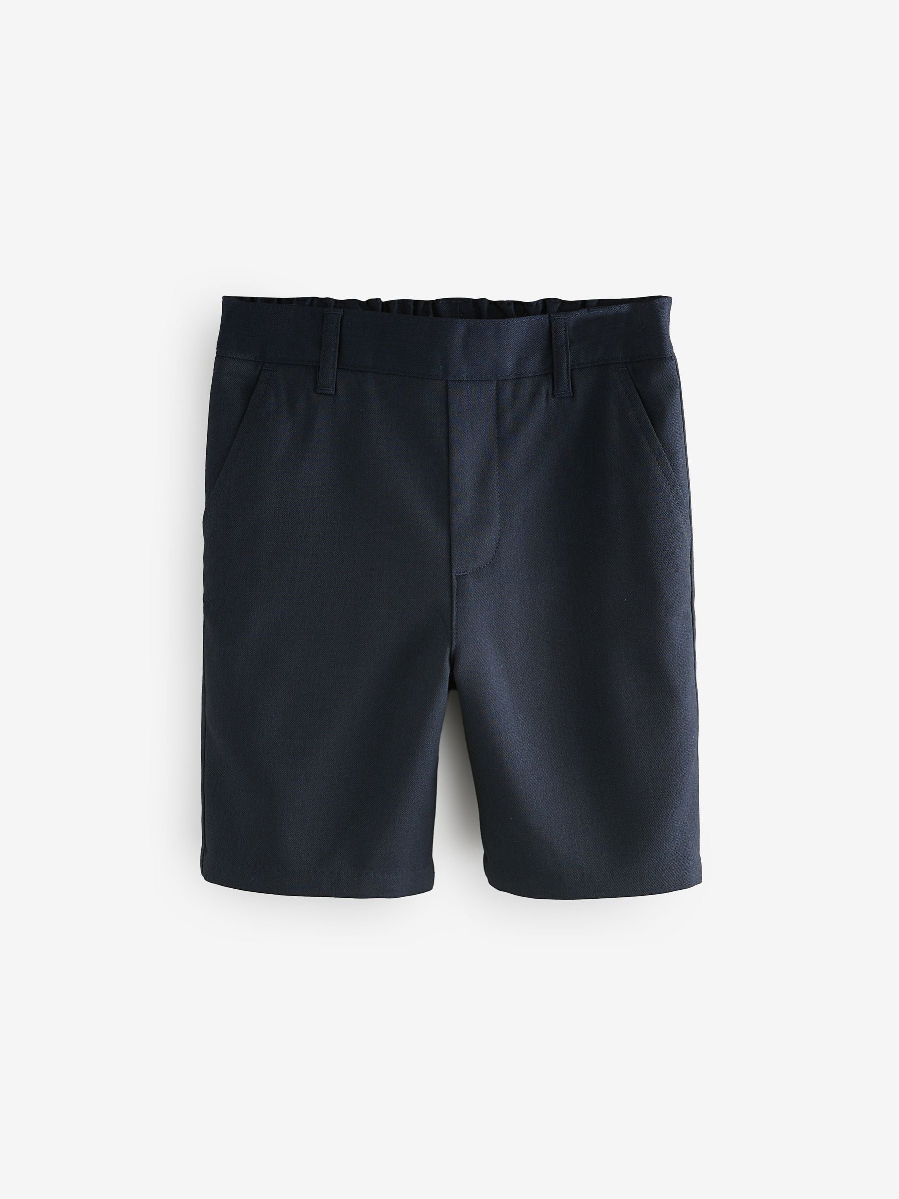 Dsiney Kidz - Clarks Navy Regular Boys Pull-On School Shorts 2 Pack image 2