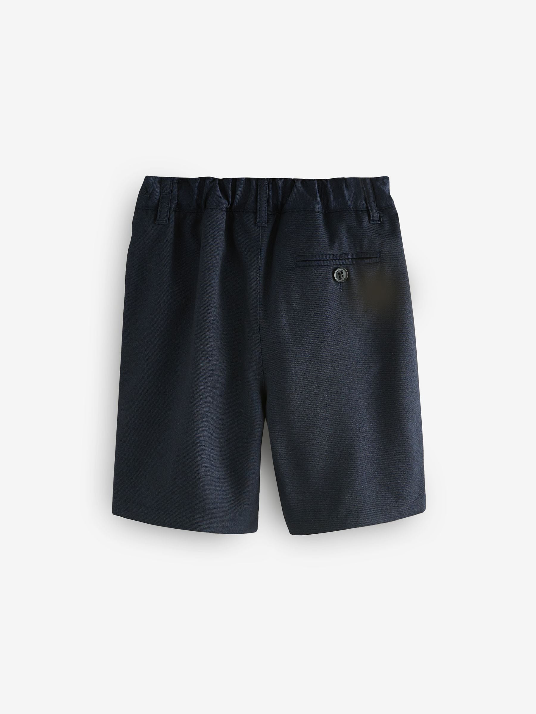 Dsiney Kidz - Clarks Navy Regular Boys Pull-On School Shorts 2 Pack image 3