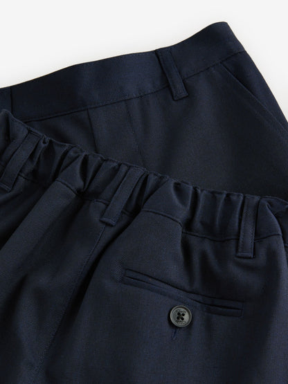 Dsiney Kidz - Clarks Navy Regular Boys Pull-On School Shorts 2 Pack image 5