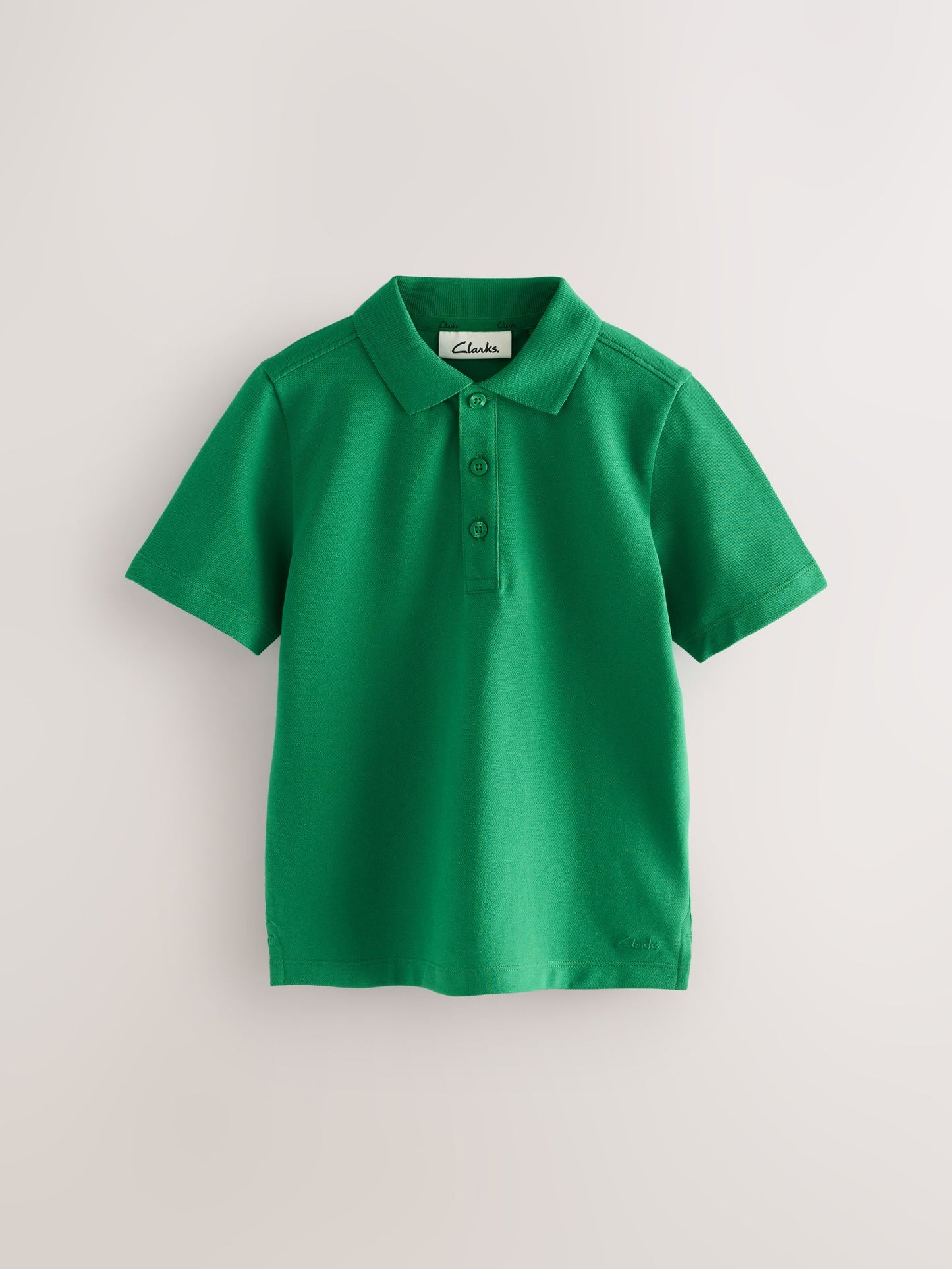 Dsiney Kidz - Clarks Green Short Sleeve School Polo Shirts 2 Pack image 4