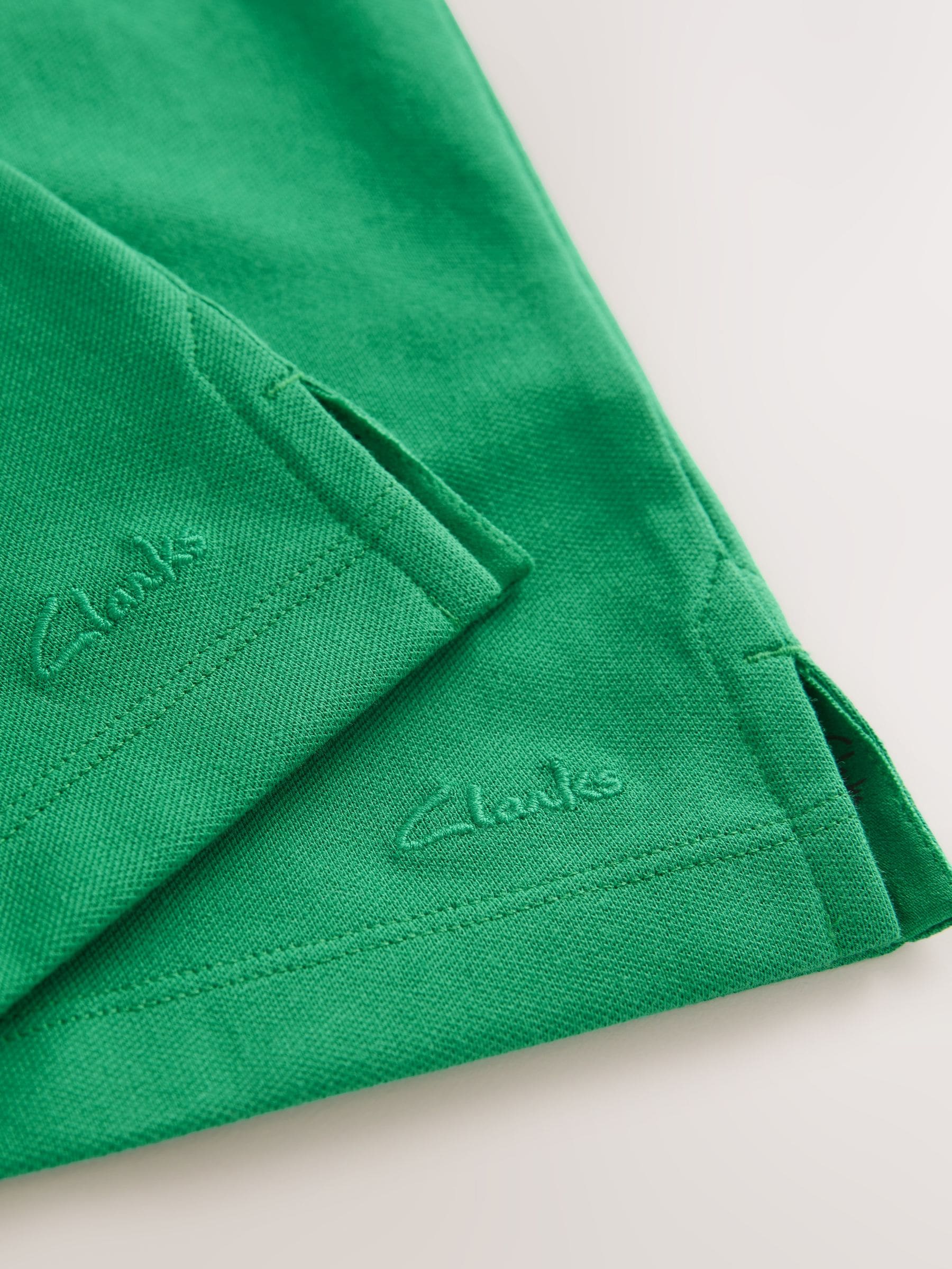 Dsiney Kidz - Clarks Green Short Sleeve School Polo Shirts 2 Pack image 8