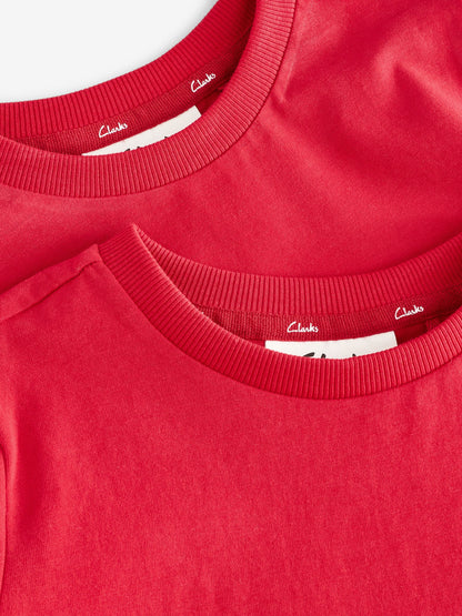 Dsiney Kidz - Clarks Red T-Shirts 2 Pack image 5