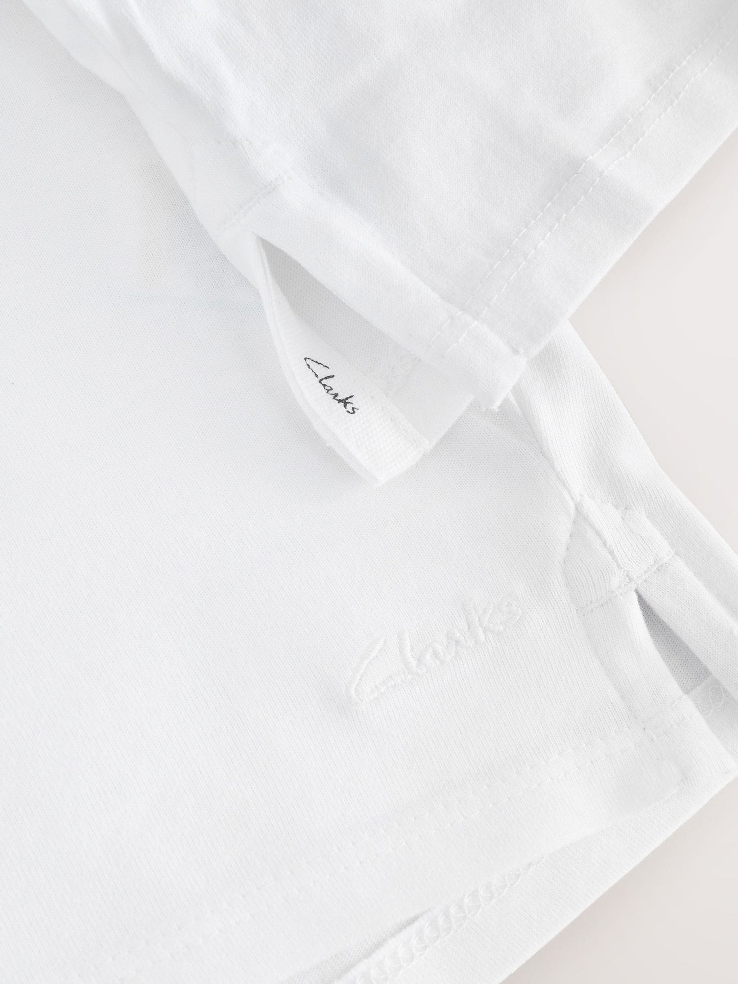 Dsiney Kidz - Clarks White Unisex Sports T-Shirts 5 Pack image 8