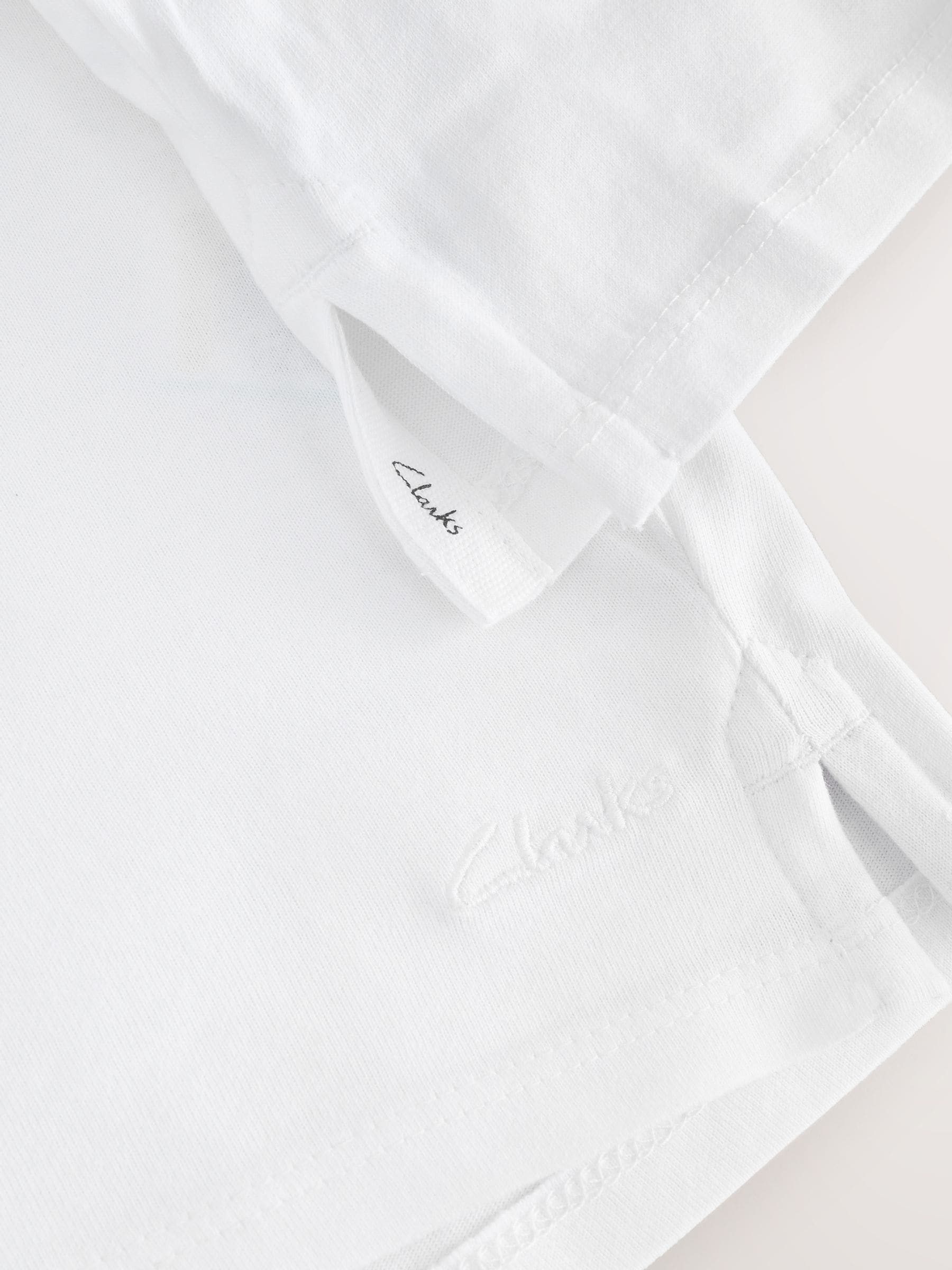 Dsiney Kidz - Clarks White Unisex Sports T-Shirts 5 Pack image 8