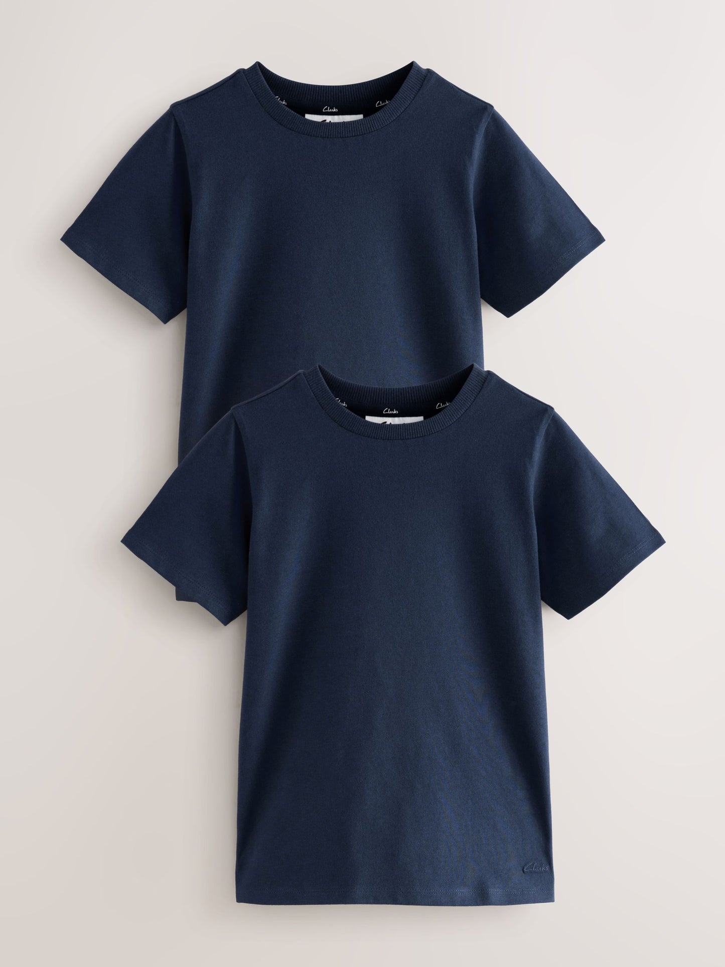 Clarks Navy T-Shirts 2 Pack image 1