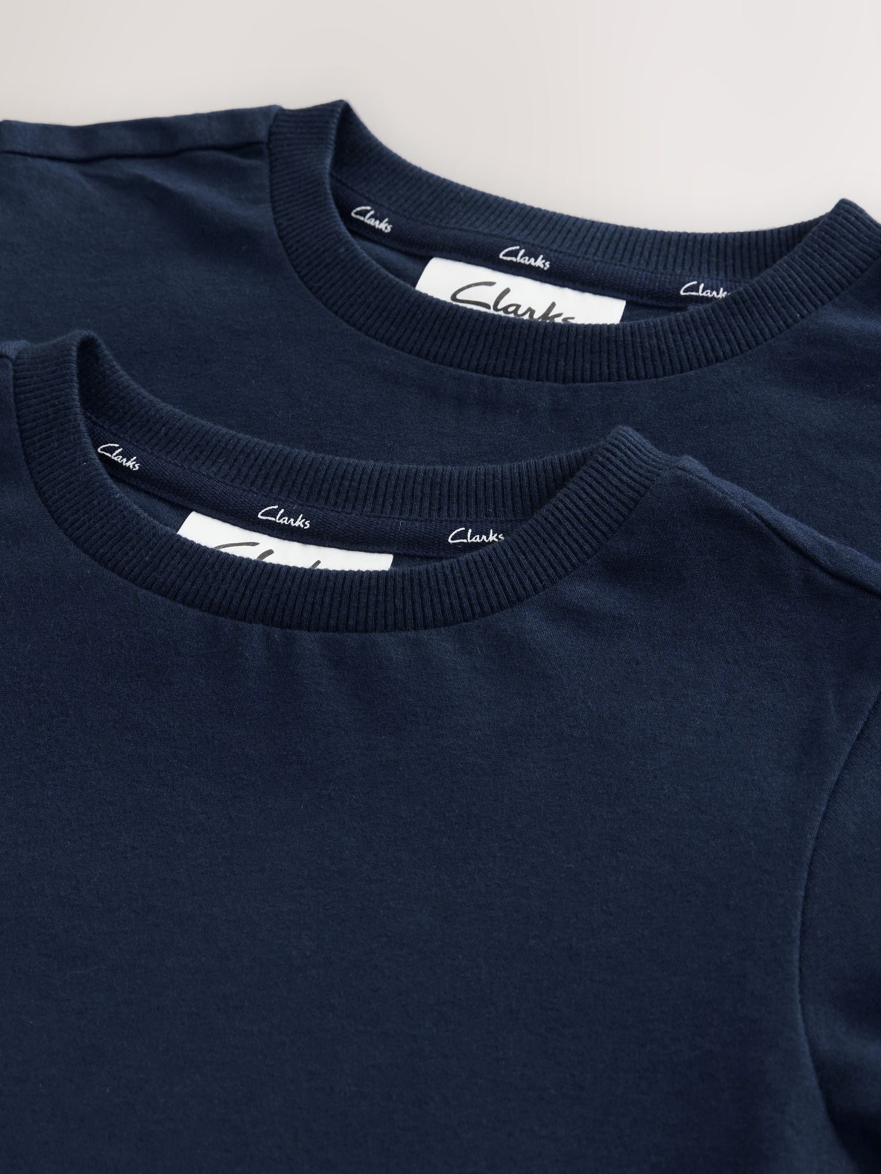 Clarks Navy T-Shirts 2 Pack image 5