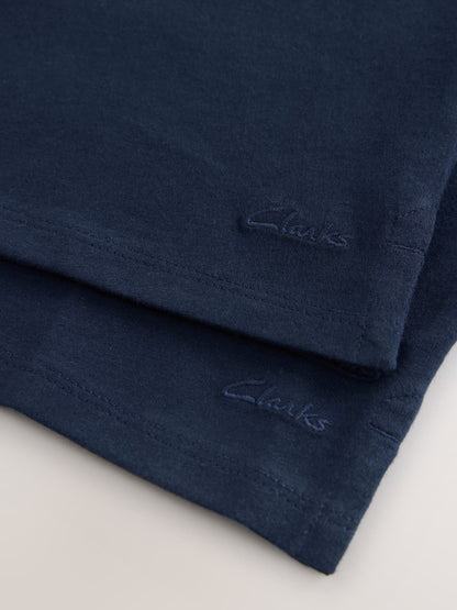 Clarks Navy T-Shirts 2 Pack image 6