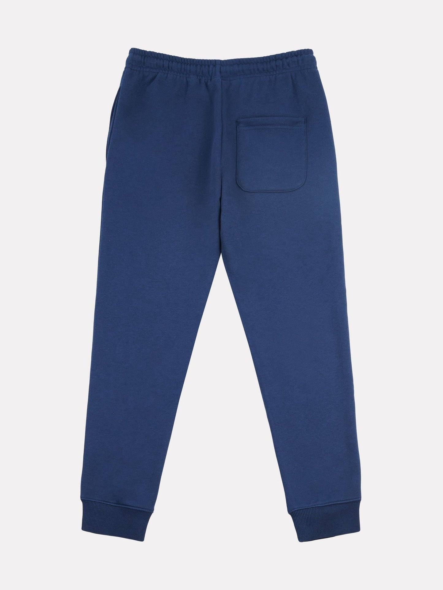 New Balance Blue Boys Brush Back Stacked Logo Joggers image 7