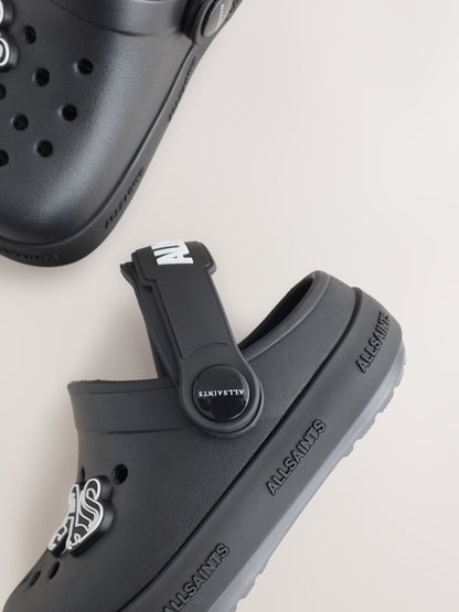 smALLSAINTS Black Clog Sandals image 6