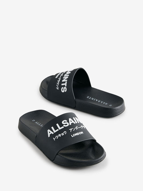 smALLSAINTS Black Underground Sliders image 1