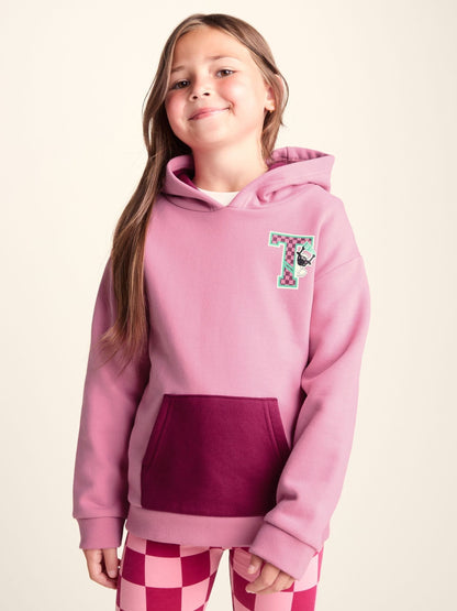 Dsiney Kidz - Tog 24 Pink Masham Shaun the Sheep Kids Supersoft Overhead Hoodie image 1