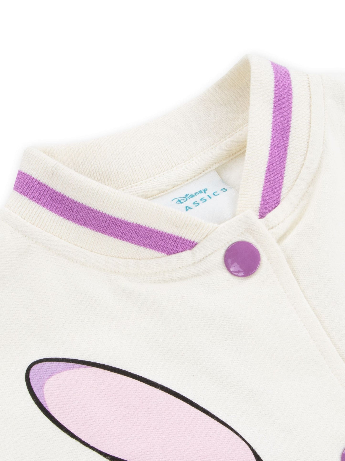 Dsiney Kidz - Character Pink 100% Cotton Disney Lilo And Stitch Varsity Jacket image 4