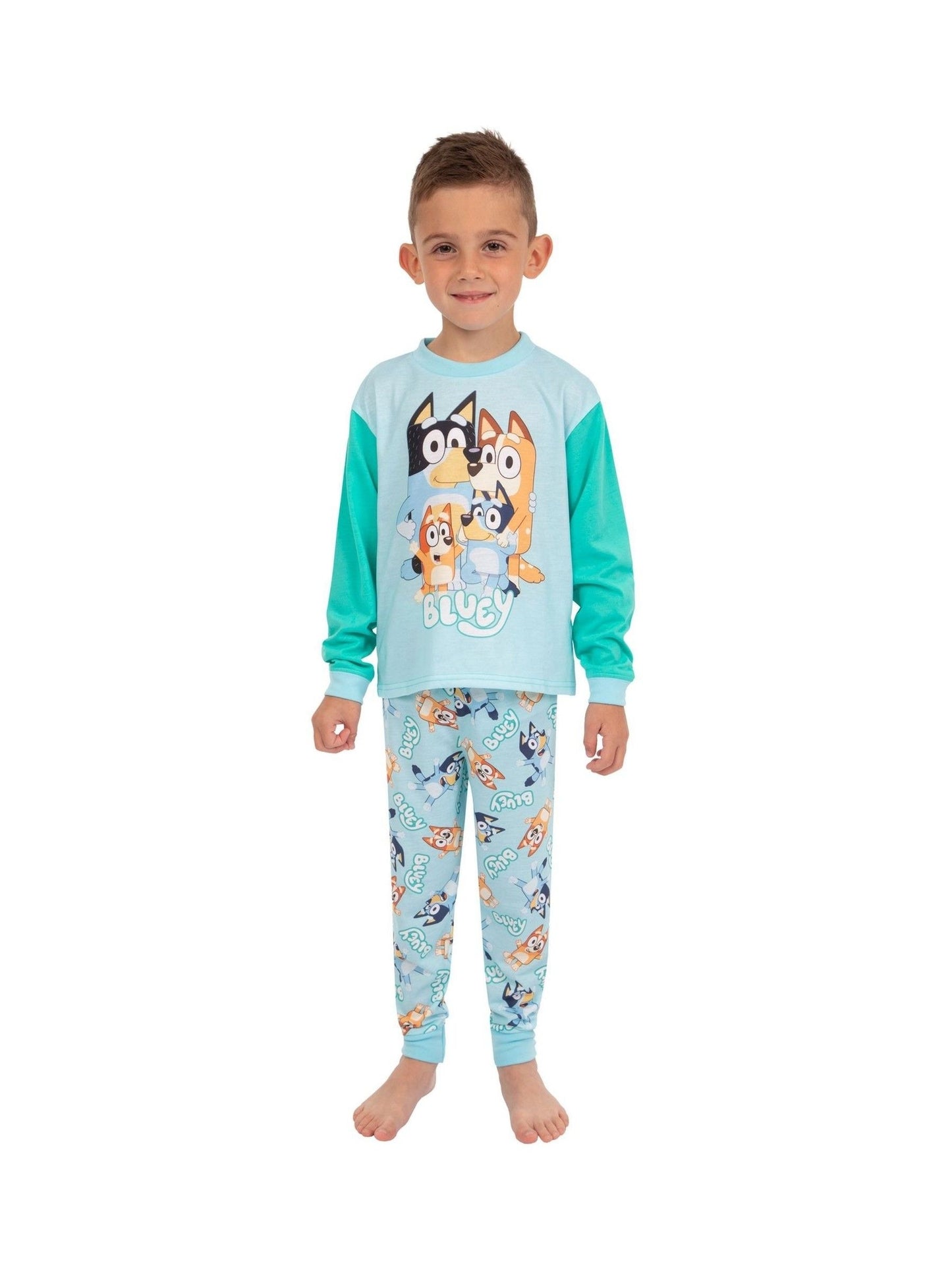 Dsiney Kidz - Character Blue Bluey Heeler Family Long Sleeve Pyjamas image 6
