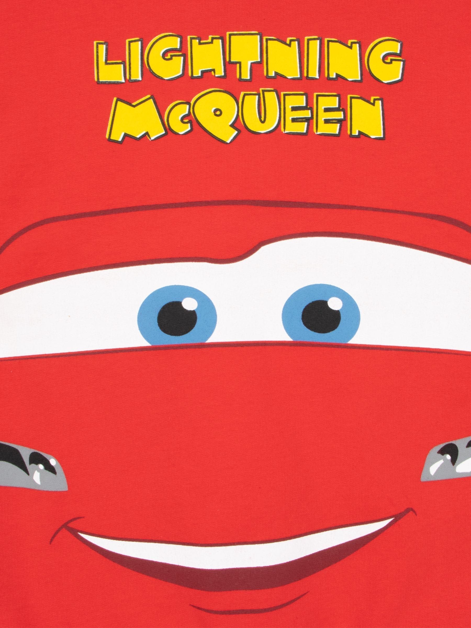 Dsiney Kidz - Character Red Disney Cars Lightning McQueen 100% Cotton Sweatshirt image 3