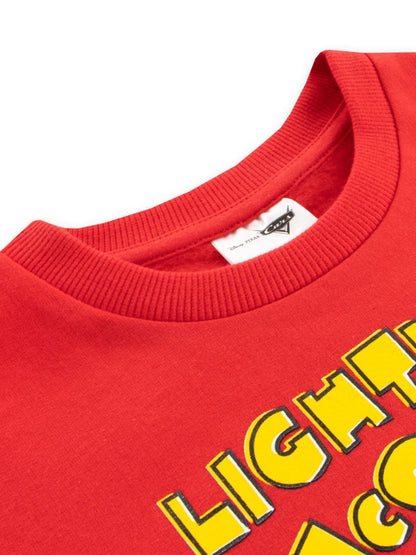 Dsiney Kidz - Character Red Disney Cars Lightning McQueen 100% Cotton Sweatshirt image 5