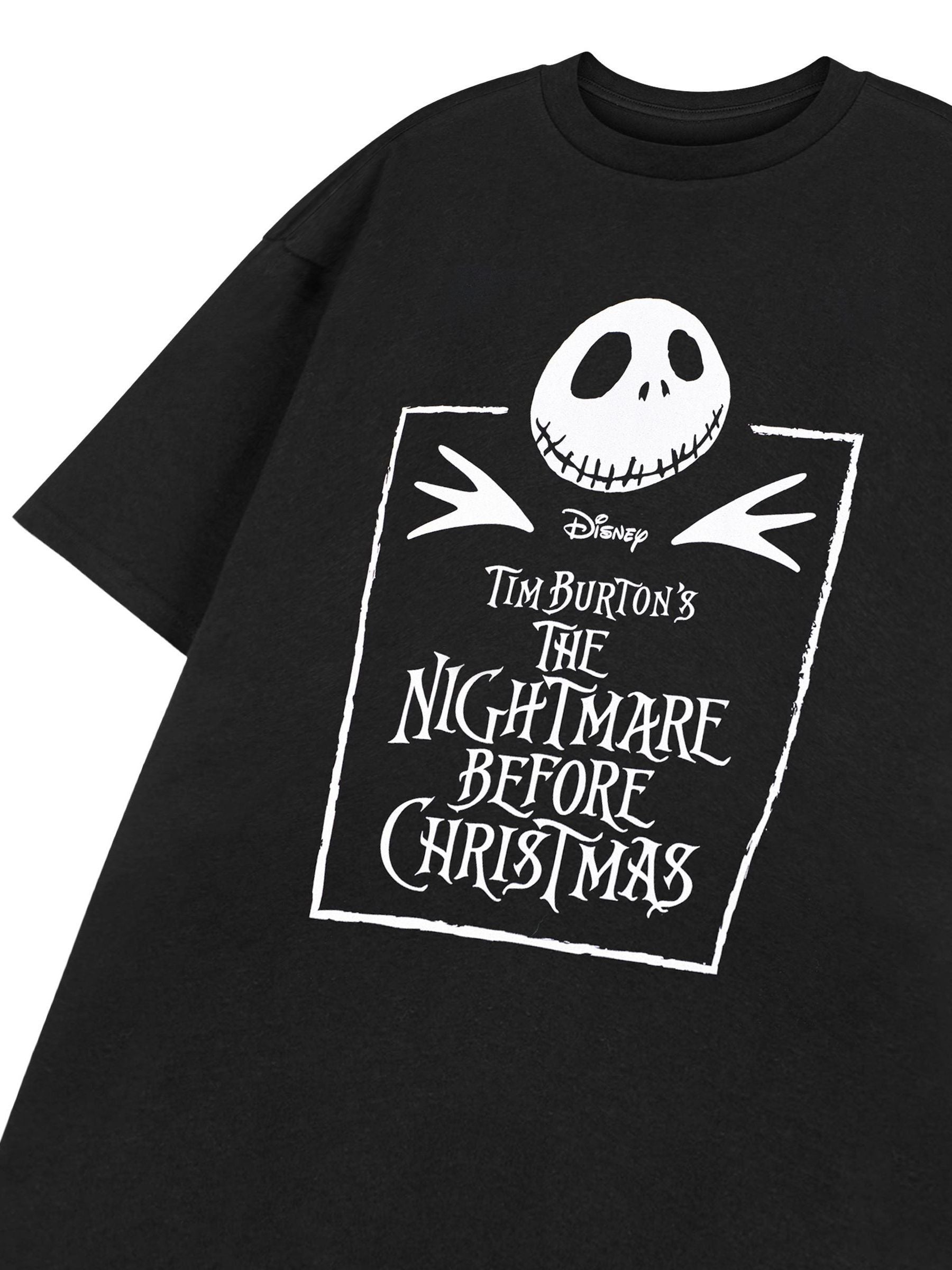 Dsiney Kidz - Vanilla Underground Black Kids Unisex Cotton Disney The Nightmare Before Christmas Halloween T-Shirt image 5