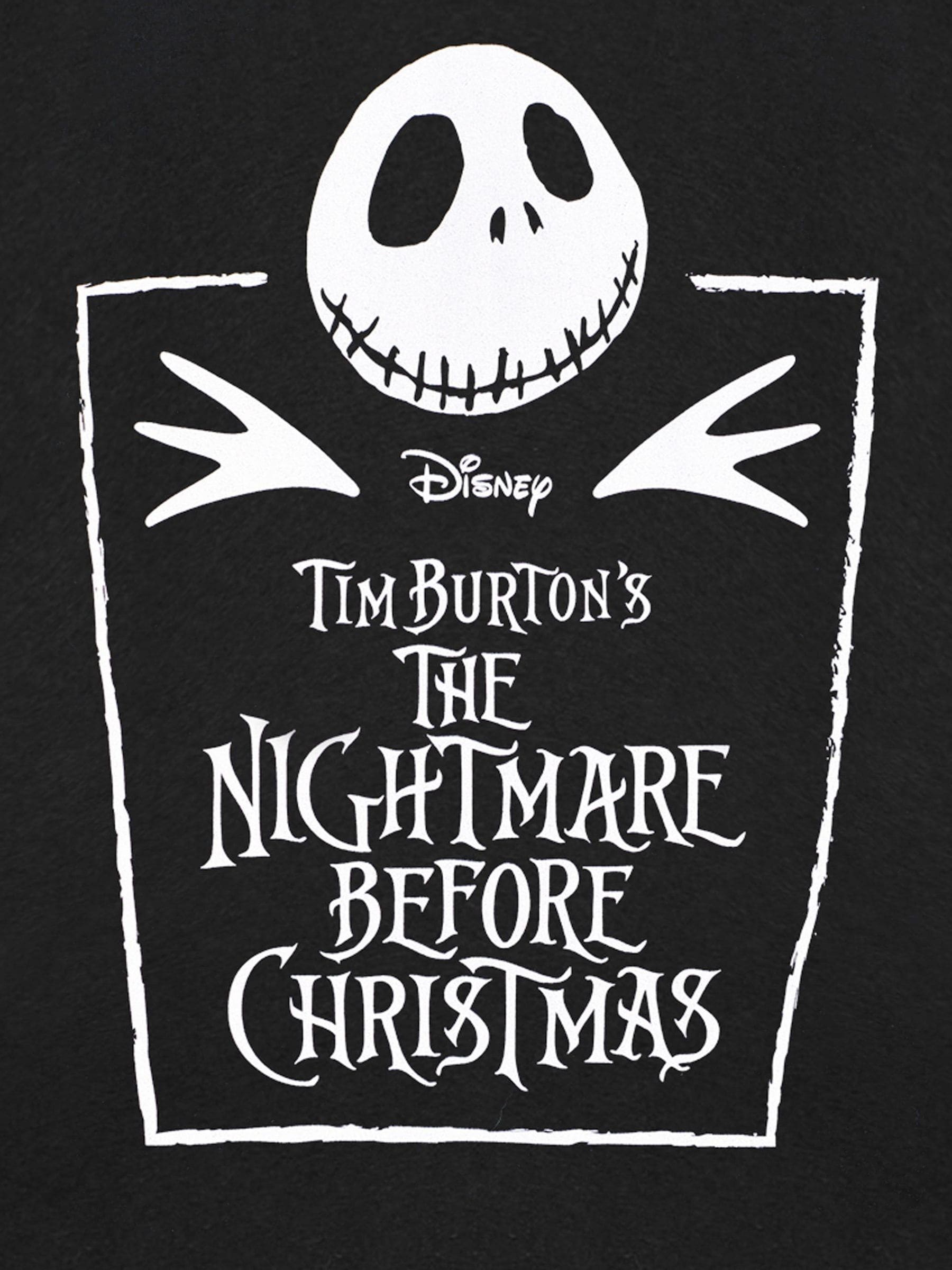 Dsiney Kidz - Vanilla Underground Black Kids Unisex Cotton Disney The Nightmare Before Christmas Halloween T-Shirt image 6