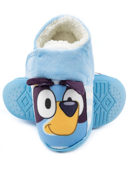 Vanilla Underground Blue Kids 3D Slippers image 4