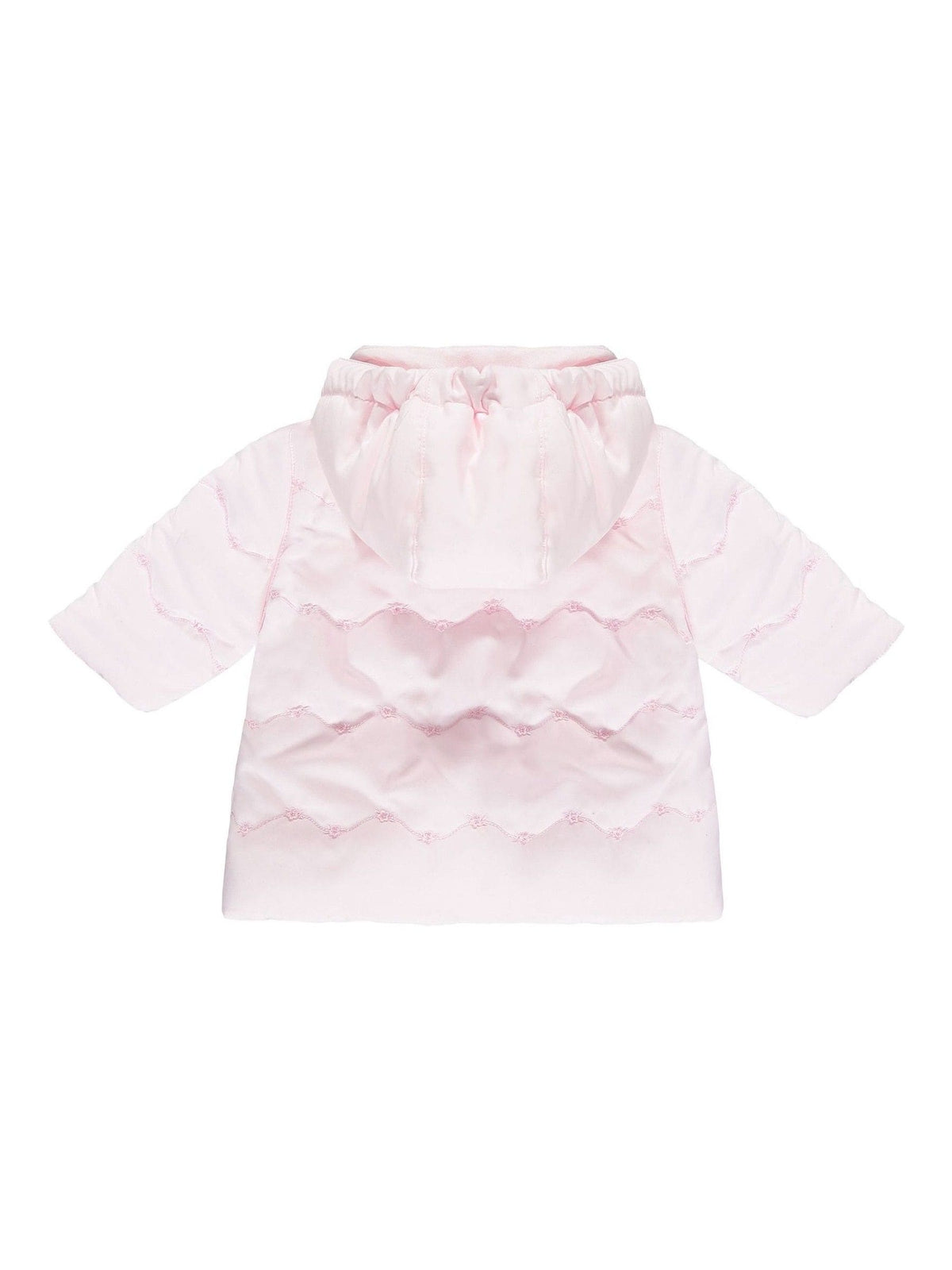 Dsiney Kidz - Emile Et Rose Pink Flower Emb Pockets And Mitts Microfibre Jacket image 3