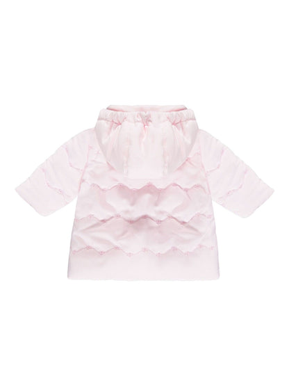 Dsiney Kidz - Emile Et Rose Pink Flower Emb Pockets And Mitts Microfibre Jacket image 3