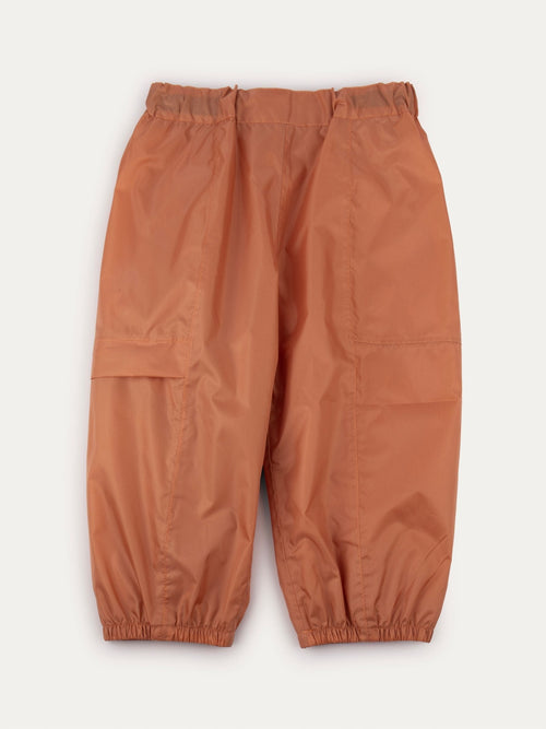 KIDLY Orange Packaway Lightweight Waterproof Trousers image 1