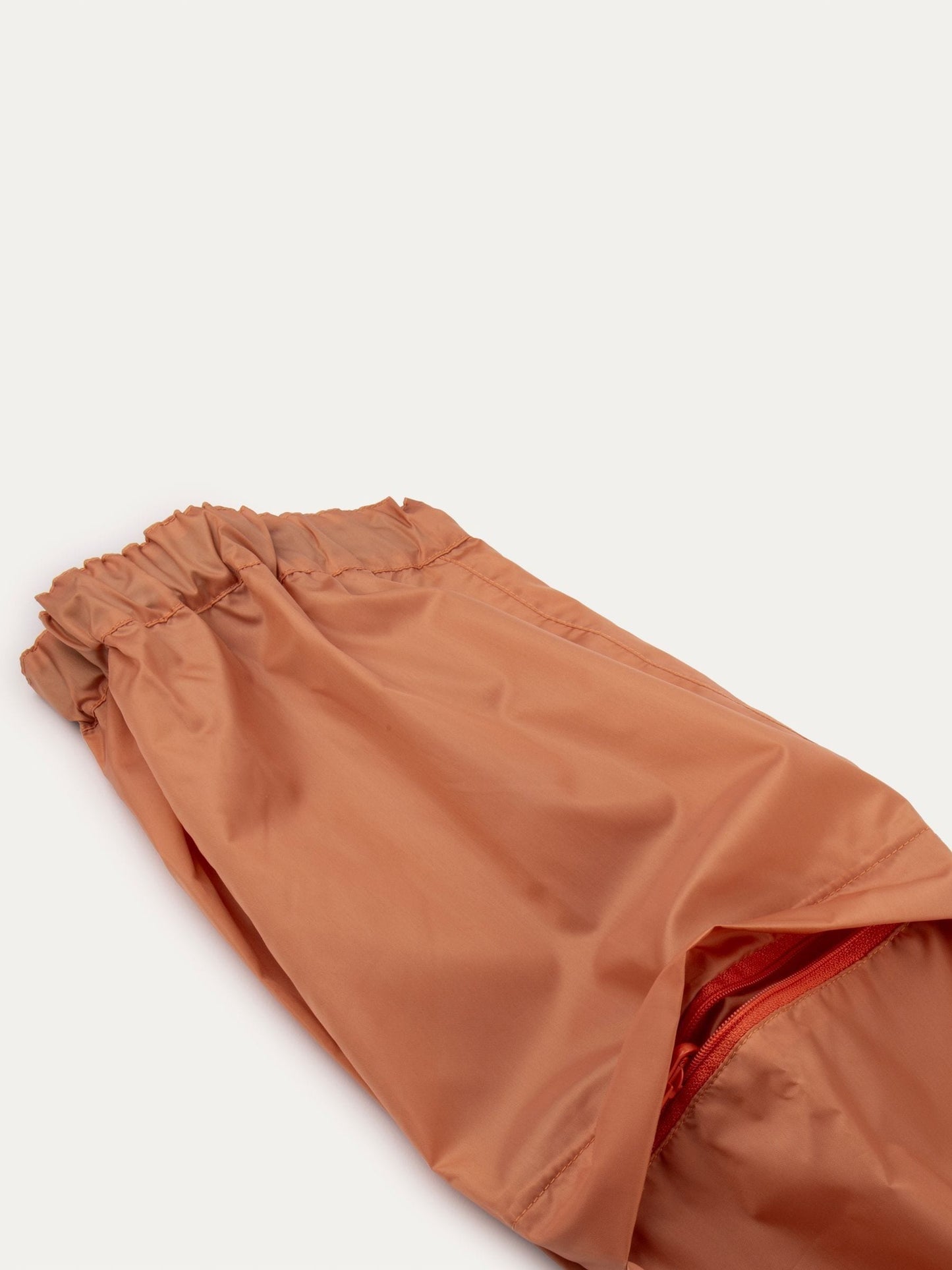 KIDLY Orange Packaway Lightweight Waterproof Trousers image 3