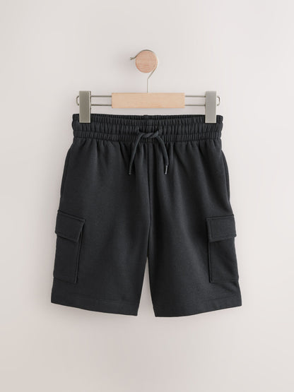 Dsiney Kidz - Black Cargo Jersey Shorts (3-16yrs) image 1