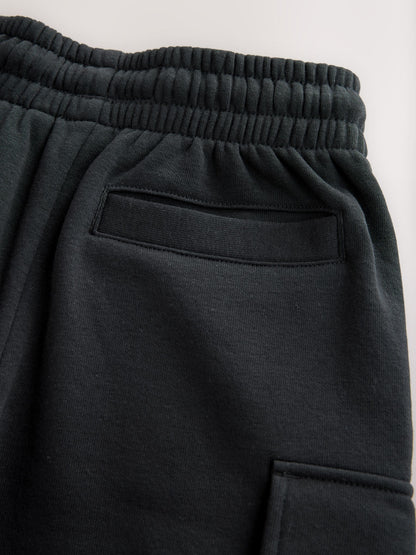 Dsiney Kidz - Black Cargo Jersey Shorts (3-16yrs) image 4