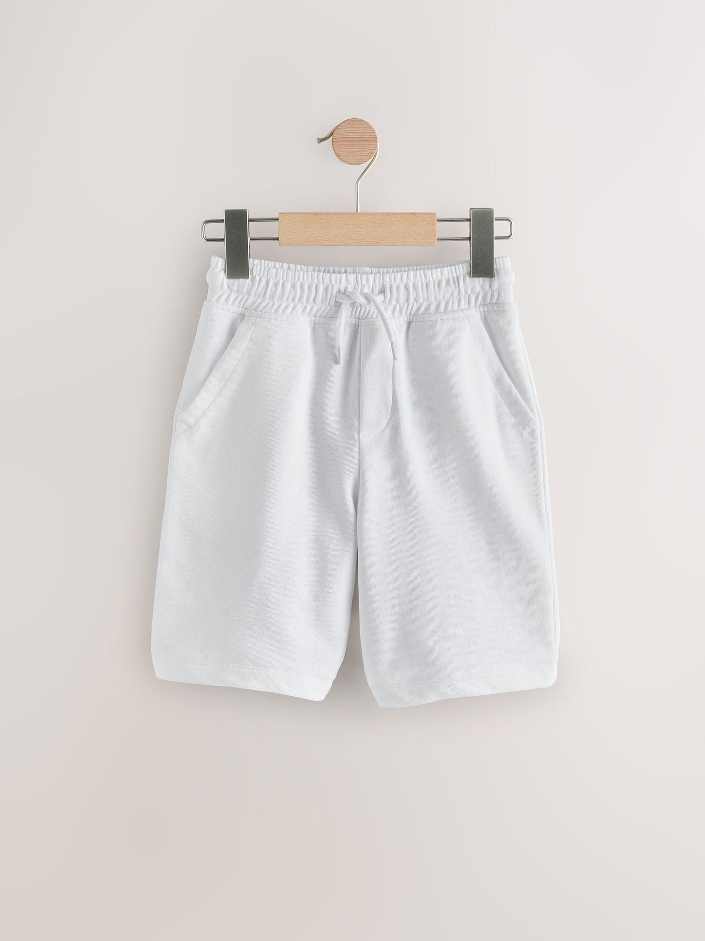 Dsiney Kidz - White Regular Fit Basic Shorts (3-16yrs) image 1