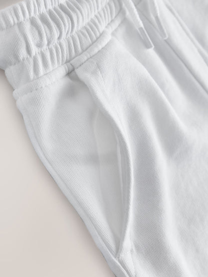 Dsiney Kidz - White Regular Fit Basic Shorts (3-16yrs) image 4