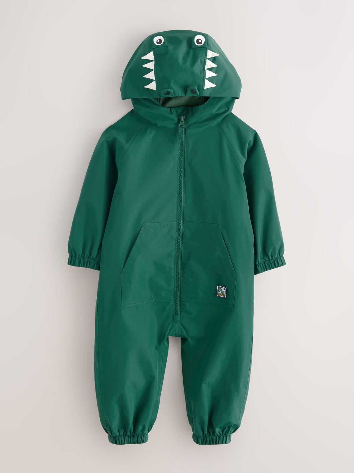 Dsiney Kidz - Green Crocodile Waterproof Fleece Lined Puddlesuit (3mths-7yrs) image 5
