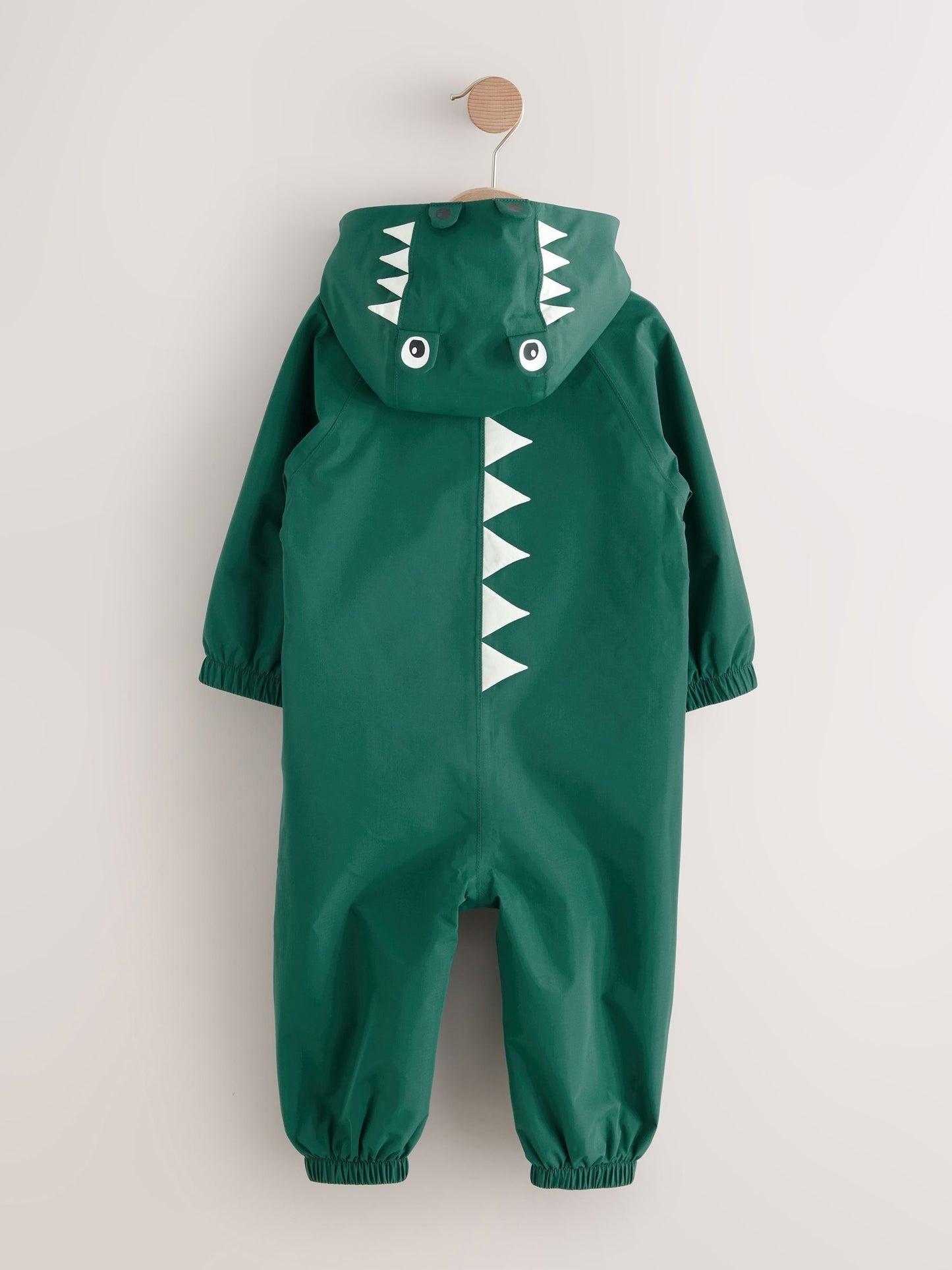 Dsiney Kidz - Green Crocodile Waterproof Fleece Lined Puddlesuit (3mths-7yrs) image 6
