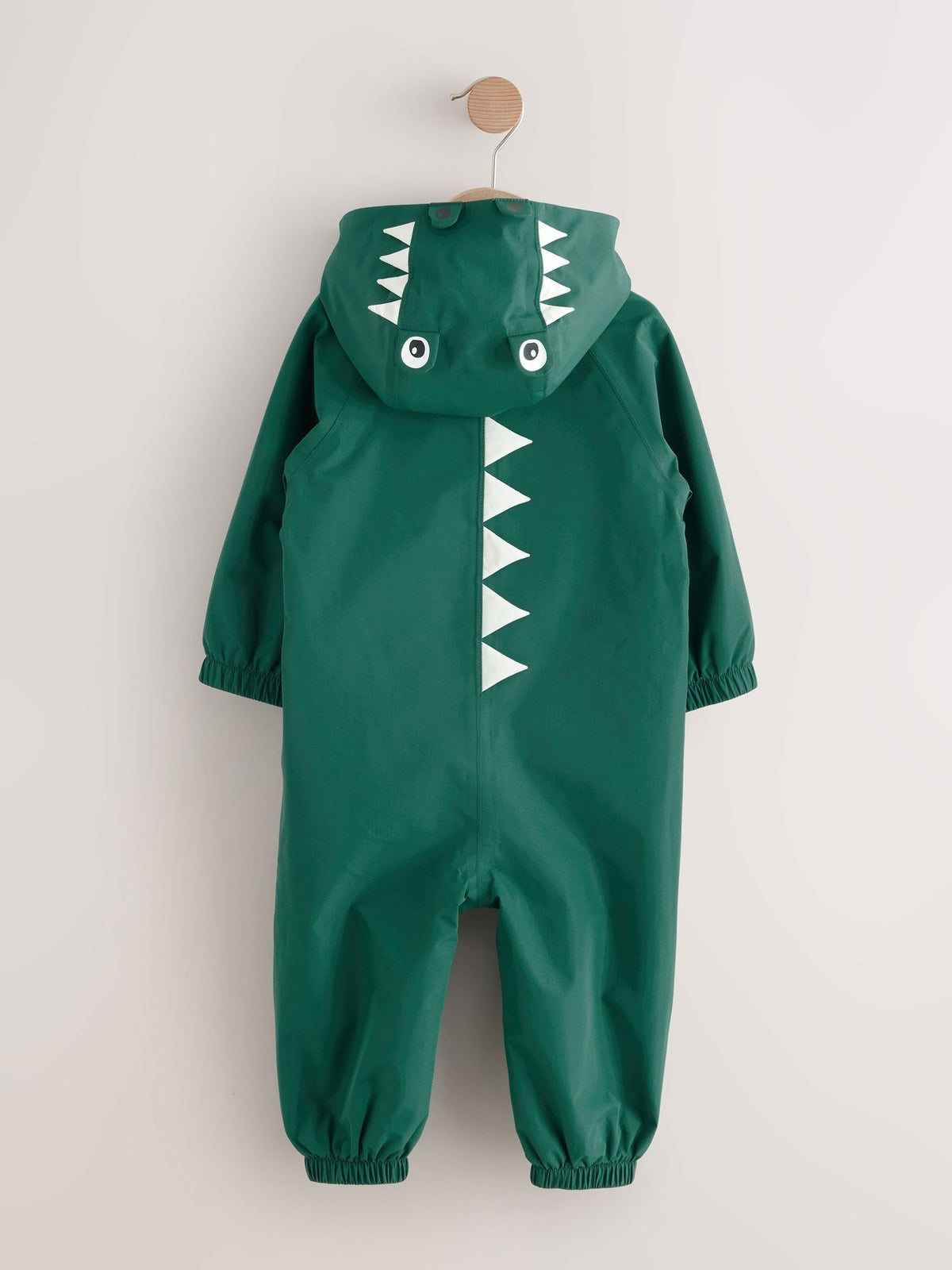 Dsiney Kidz - Green Crocodile Waterproof Fleece Lined Puddlesuit (3mths-7yrs) image 6