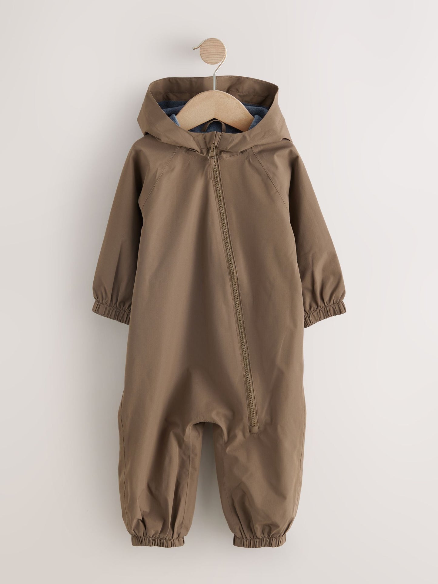 Dsiney Kidz - Brown Waterproof Fleece Lined Puddlesuit (3mths-7yrs) image 4