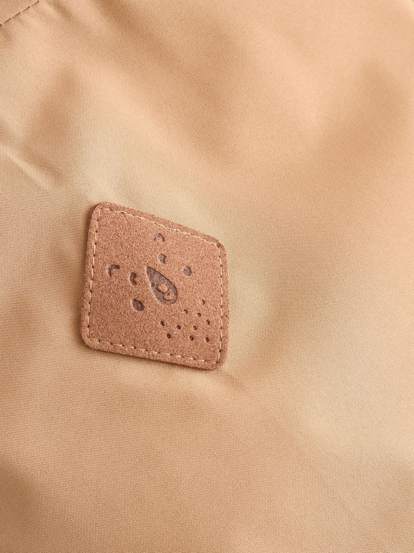 Tan Brown Borg Collared Padded Coat (3mths-7yrs)