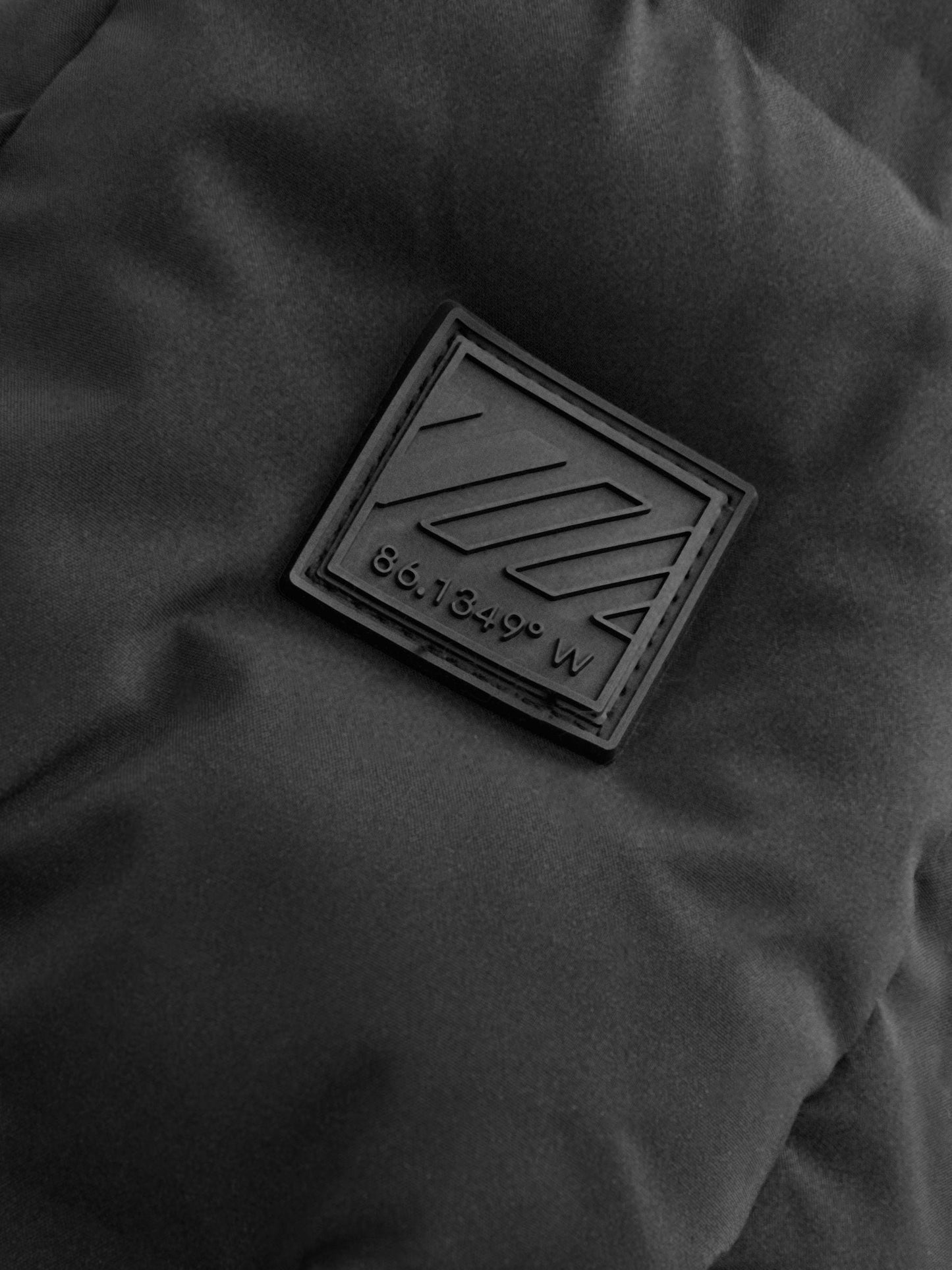 Black Shower Resistant Microfleece Lined Padded Coat (3-17yrs)