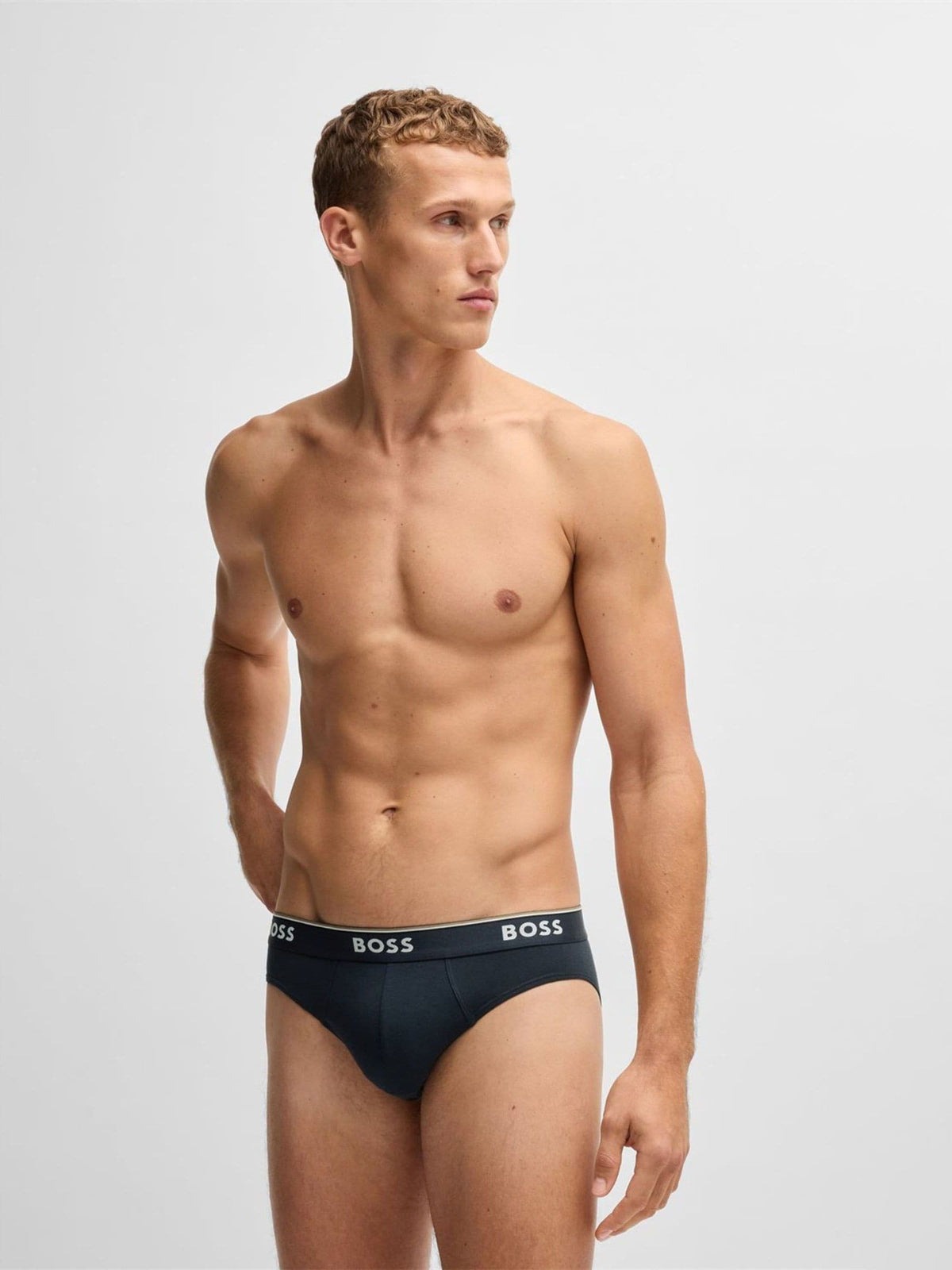 Dsiney Kidz - BOSS Blue Power Stretch Cotton 3 Pack Briefs image 3