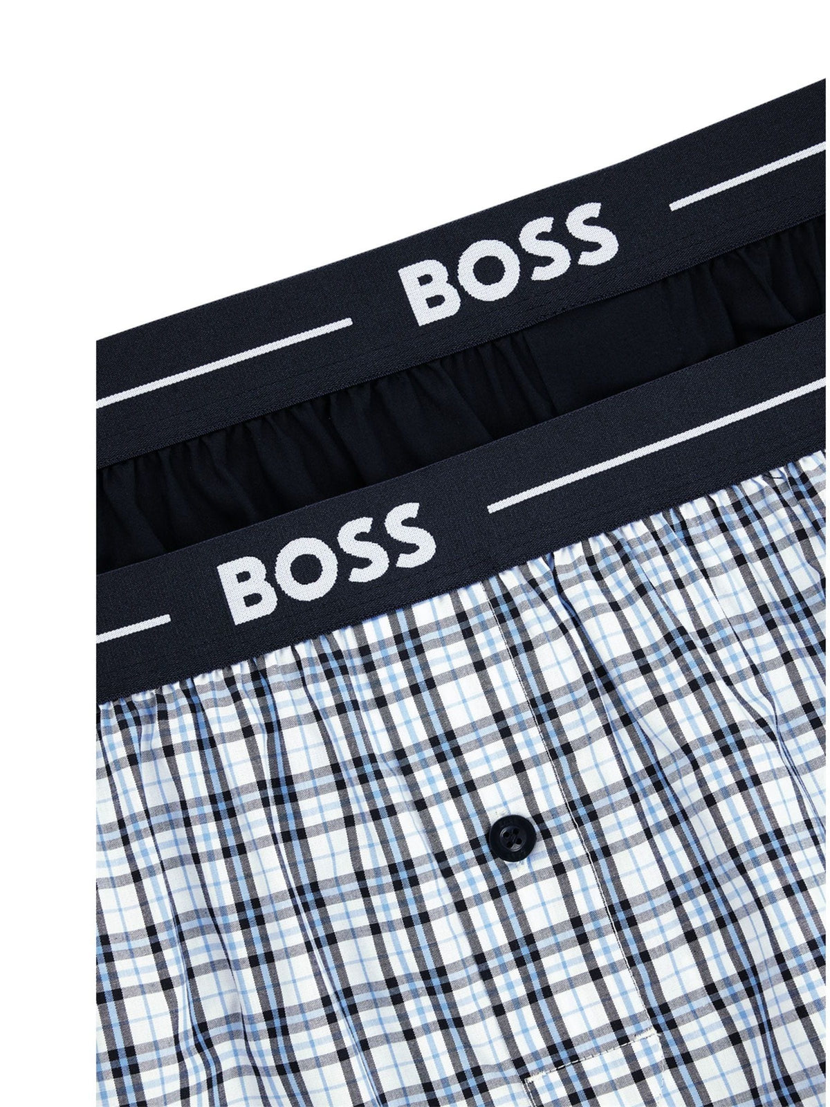 Dsiney Kidz - BOSS Blue Cotton Hipster Boxers 2 Pack image 2