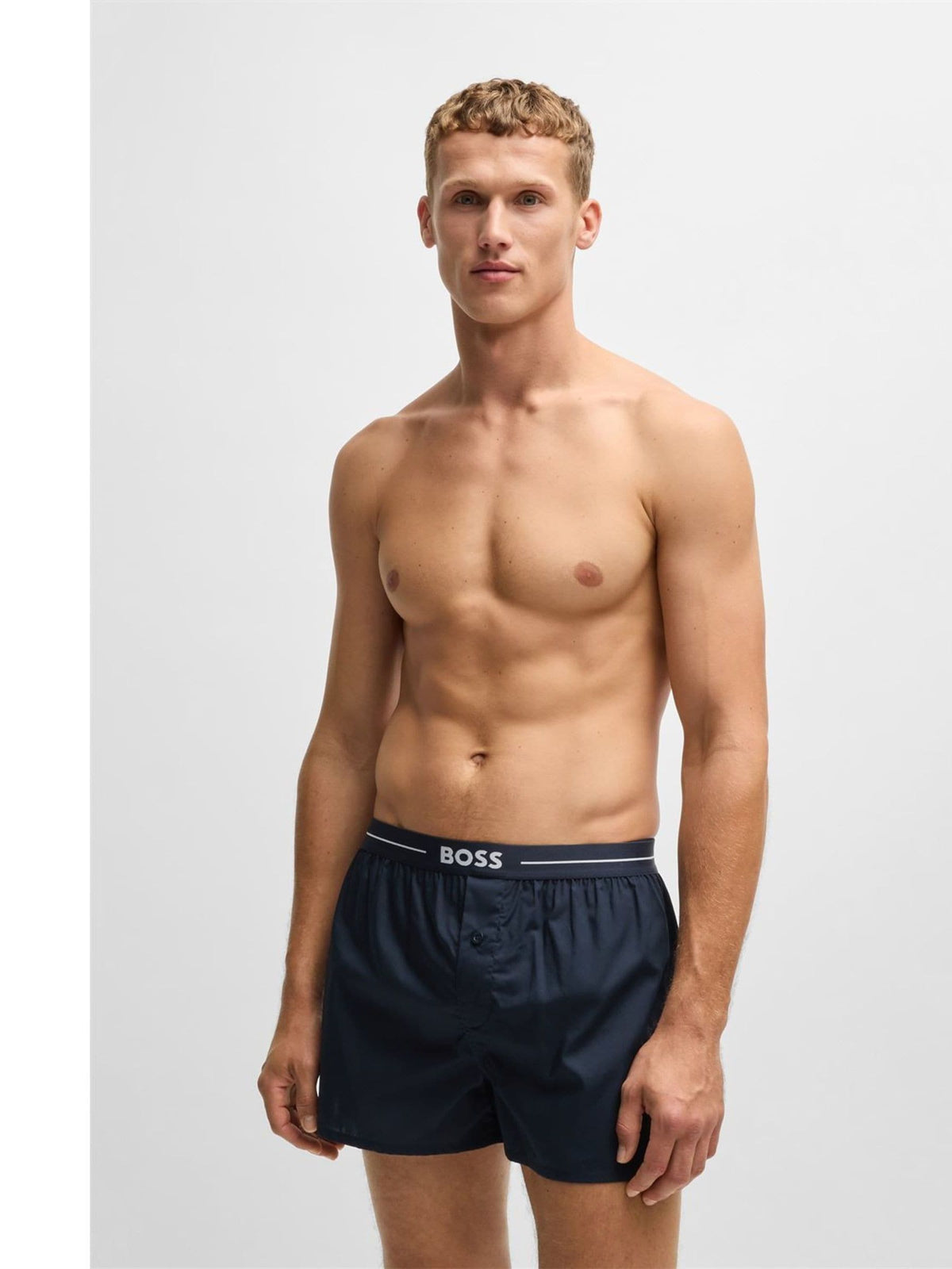 Dsiney Kidz - BOSS Blue Cotton Hipster Boxers 2 Pack image 3