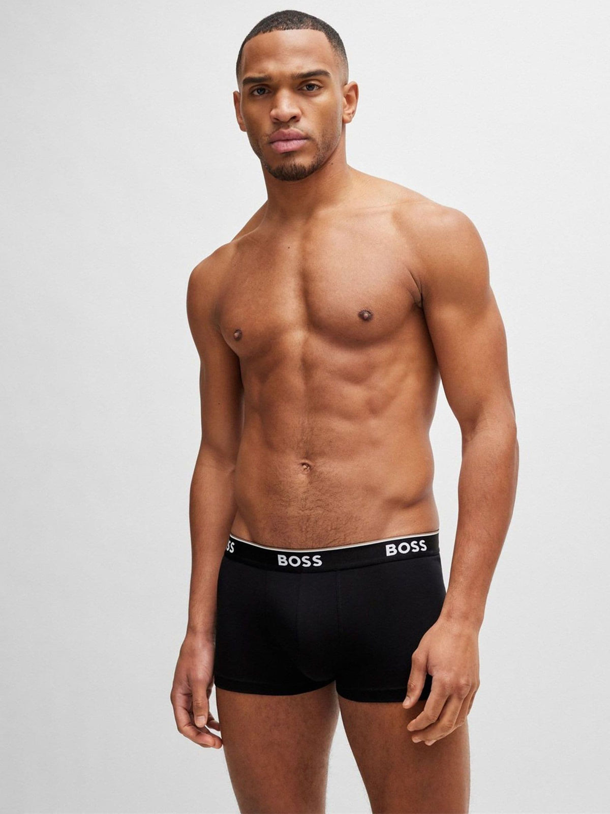Dsiney Kidz - BOSS Black/Blue/Red Power Stretch Cotton Trunk Boxers 3 Pack image 2