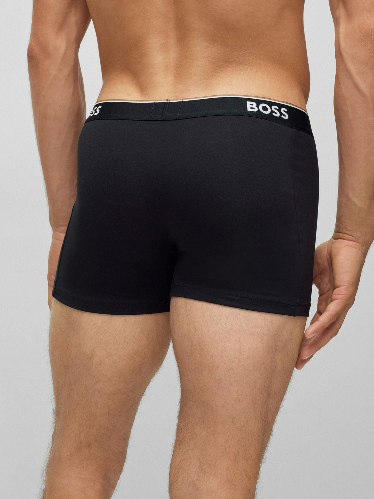 Dsiney Kidz - BOSS Black Power Stretch Cotton Hipster Boxers 3 Pack image 5