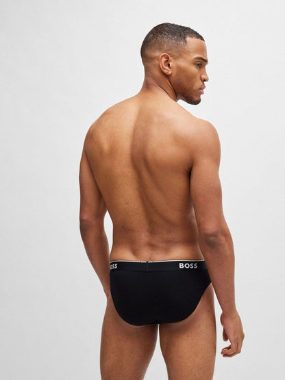 Dsiney Kidz - BOSS Black Power Stretch Cotton 3 Pack Briefs image 3