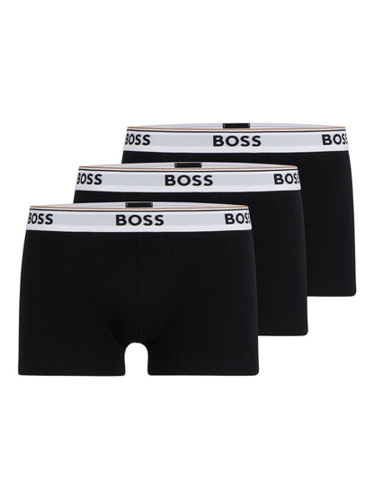 Dsiney Kidz - BOSS Black Chrome Power Stretch Cotton Trunk Boxers 3 Pack image 1