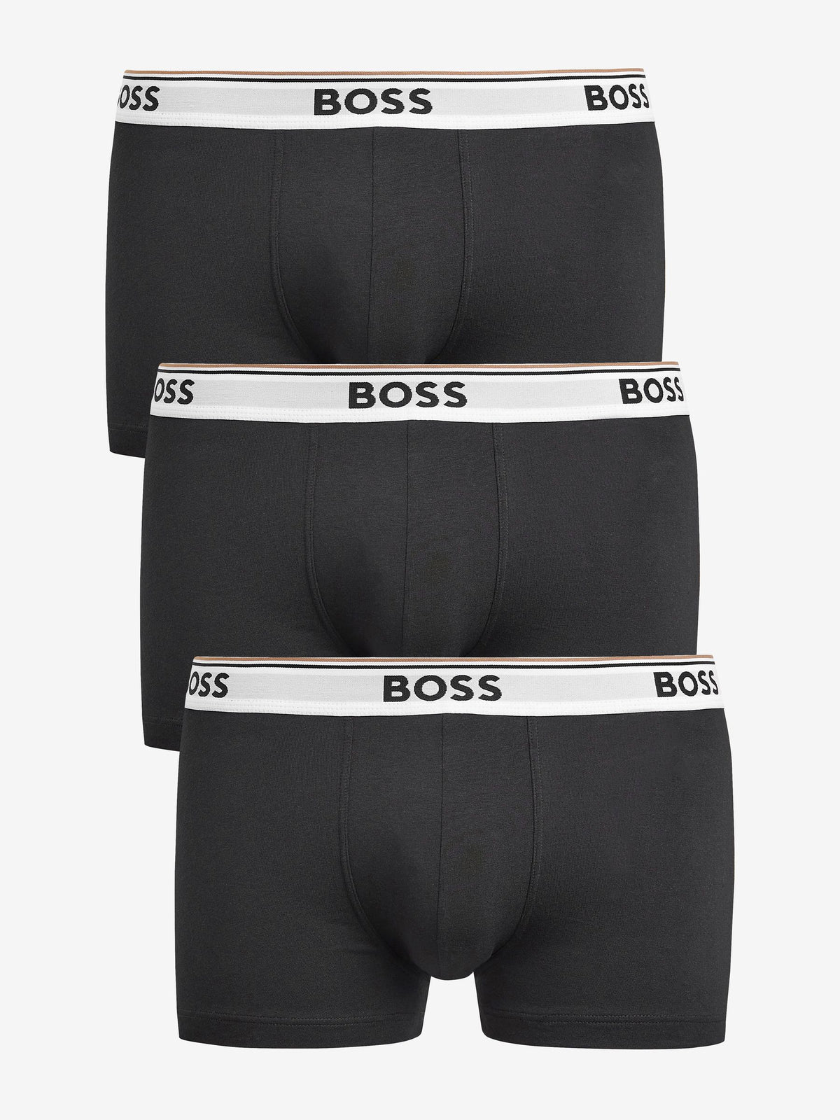 Dsiney Kidz - BOSS Black Chrome Power Stretch Cotton Trunk Boxers 3 Pack image 2